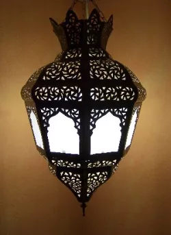 Oriental ceiling lamp Afya 55cm
