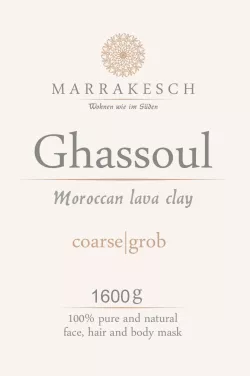 Ghassoul Lava Clay Granules 1600g