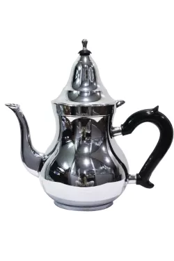 Oriental moroccan Teapot Baran silvercolored - 800ml