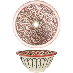 Moroccan ceramic basin marrakesch 008 - 40cm