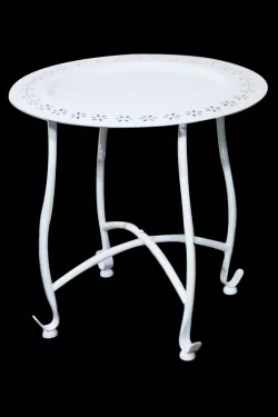 Oriental Table Samia White- 41cm