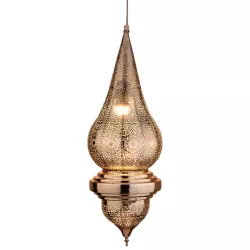 Oriental decorative pendant light hanging lamp lamp Inanna silver