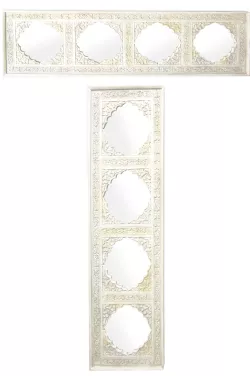 Oriental Mirror Haliz White - 180cm -