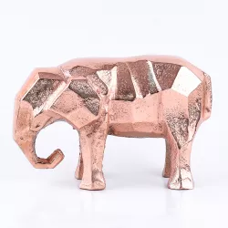 Animal Figurine Table Decoration Elephant Copper